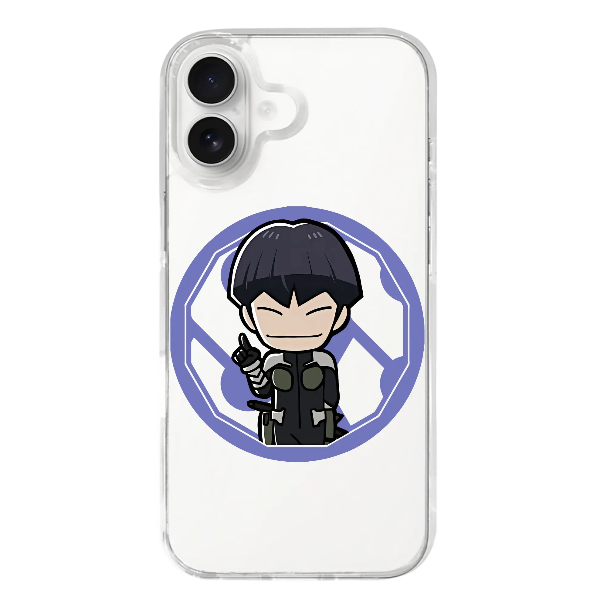 怪獣8号 グッズ,保科宗四郎 - iPhone 17シリーズ 透明スマホケース – 薄型・耐衝撃・精密フィット保護カバー